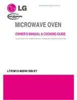 Preview for 1 page of LG LTRM1240SB Owner'S Manual & Cooking Manual