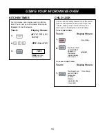 Preview for 15 page of LG LTRM1240SB Owner'S Manual & Cooking Manual