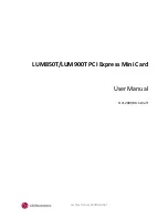 LG LUM850T User Manual preview