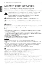 Предварительный просмотр 4 страницы LG LUPXC2386N Owner'S Manual