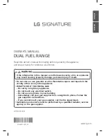 Предварительный просмотр 1 страницы LG LUTD4919SN Owner'S Manual