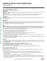 Preview for 12 page of LG LV181HV4 Installation Manual