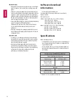 Предварительный просмотр 25 страницы LG LV641 Series Owner'S Manual