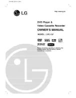 LG LVC-737 Owner'S Manual предпросмотр