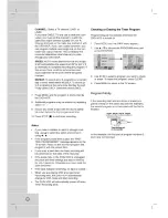 Preview for 22 page of LG LVC-737 Owner'S Manual