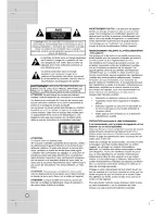 Preview for 40 page of LG LVC-737 Owner'S Manual