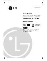 LG LVC-837 Owner'S Manual preview