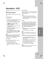 Preview for 19 page of LG LVC-837 Owner'S Manual