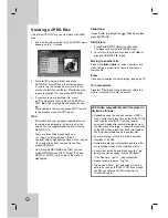 Preview for 30 page of LG LVC-837 Owner'S Manual