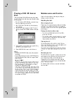 Preview for 32 page of LG LVC-837 Owner'S Manual