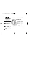 Предварительный просмотр 20 страницы LG LVC-A730HM Operating Instructions Manual