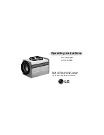 LG LVC-C513HM Operating Instructions Manual preview