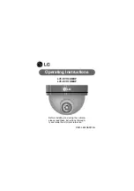 LG LVC-DV110HM Operating Instructions Manual preview