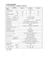 Preview for 2 page of LG LW-B0712CL Service Manual