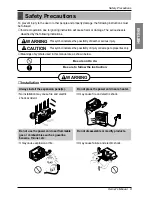 Предварительный просмотр 3 страницы LG LW100CS Owner'S Manual