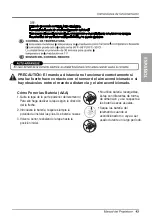 Предварительный просмотр 43 страницы LG LW1012ER Owner'S Manual