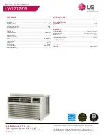 Preview for 2 page of LG LW1212ER Specifications