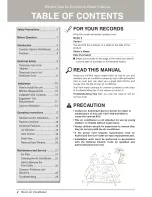 Preview for 2 page of LG LW1511ER Owner'S Manual