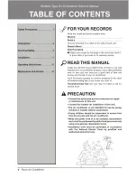 Preview for 2 page of LG LW1810HR Owner'S Manual