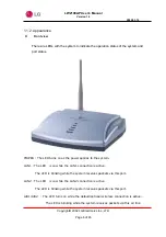 Preview for 5 page of LG LW2100AP User Manual