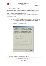 Preview for 10 page of LG LW2100AP User Manual