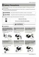 Preview for 3 page of LG LW2512ER Owner'S Manual