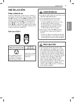 Предварительный просмотр 35 страницы LG LW2516ER Owner'S Manual