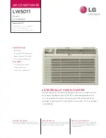 Preview for 1 page of LG LW5011 Specifications