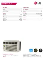 Preview for 2 page of LG LW6012ER Specifications