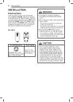 Preview for 8 page of LG LW6019ER Owner'S Manual