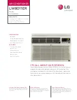 Preview for 1 page of LG LW8011ER Specifications