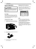 Предварительный просмотр 18 страницы LG LW8019ER Owner'S Manual