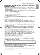 Preview for 7 page of LG LWC3063 Owner'S Manual