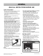 Предварительный просмотр 6 страницы LG LWD3010ST Service Manual