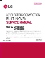 LG LWD3063BD Service Manual предпросмотр