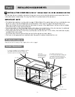 Preview for 6 page of LG LWD3081ST - Double Electric Oven Installation Manual