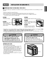 Preview for 7 page of LG LWD3081ST - Double Electric Oven Installation Manual