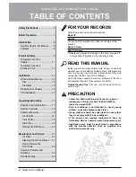 Preview for 2 page of LG LWHD1000R Owner'S Manual