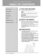 Предварительный просмотр 2 страницы LG LWHD1800HR Owner'S Manual