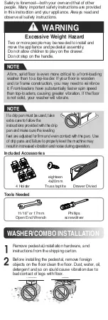 Preview for 3 page of LG LWP-277 Series Instalation Gude