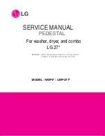 LG LWP-277 Series Service Manual предпросмотр