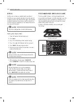 Предварительный просмотр 20 страницы LG LWS3063 Owner'S Manual