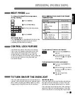 Preview for 29 page of LG LWS3081ST - 30in Single Electric Wall Oven User'S Manual & Cooking Manual