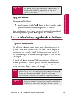 Preview for 25 page of LG LX-125 (Spanish) Phone Manual