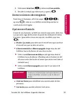 Preview for 33 page of LG LX-125 (Spanish) Phone Manual