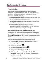 Preview for 46 page of LG LX-125 (Spanish) Phone Manual