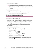 Preview for 50 page of LG LX-125 (Spanish) Phone Manual