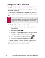 Preview for 58 page of LG LX-125 (Spanish) Phone Manual