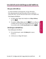 Preview for 73 page of LG LX-125 (Spanish) Phone Manual