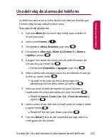 Preview for 123 page of LG LX-125 (Spanish) Phone Manual